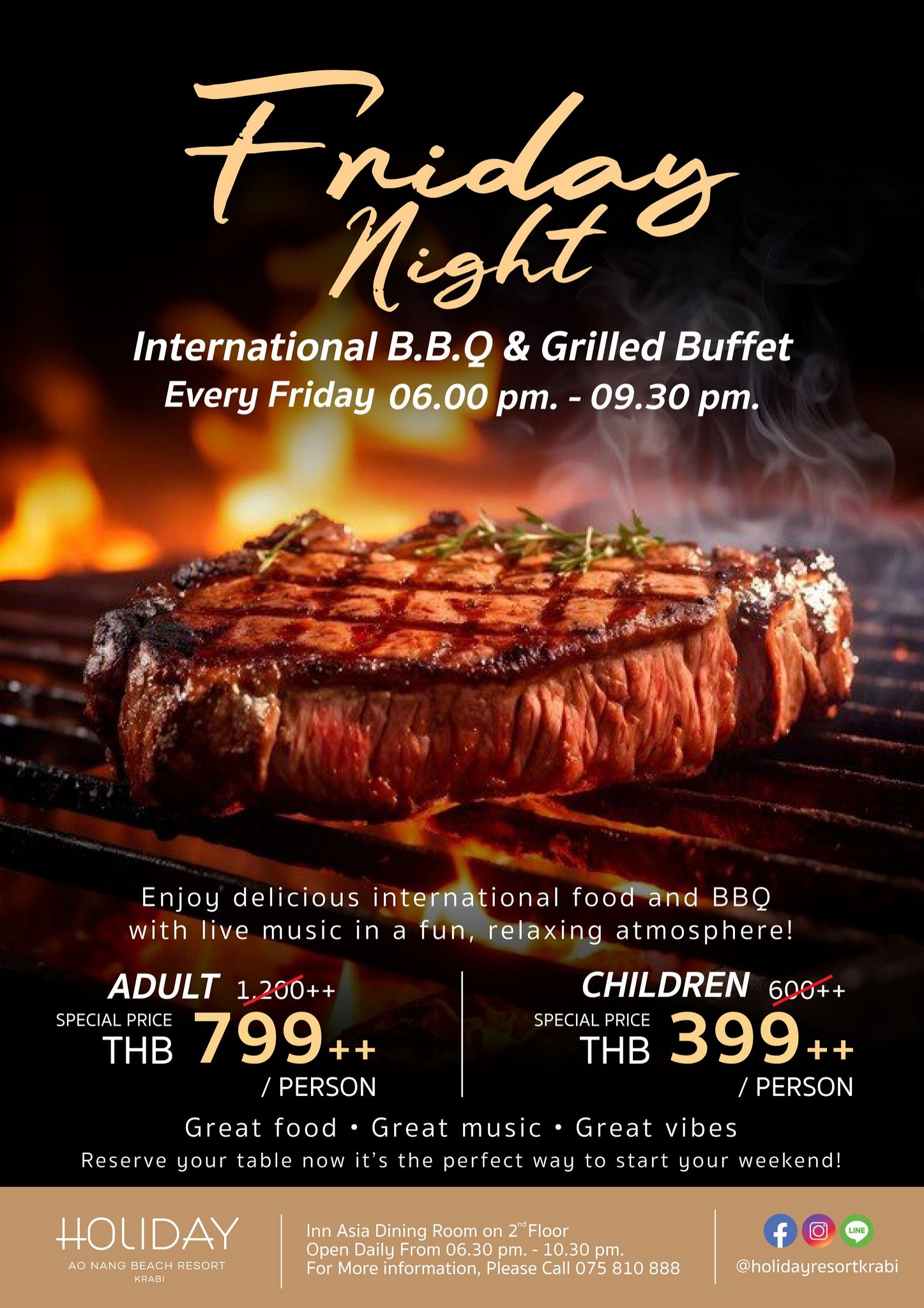 Friday Dinner Buffet