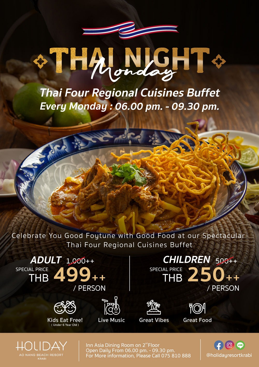 Monday Buffet Dinner