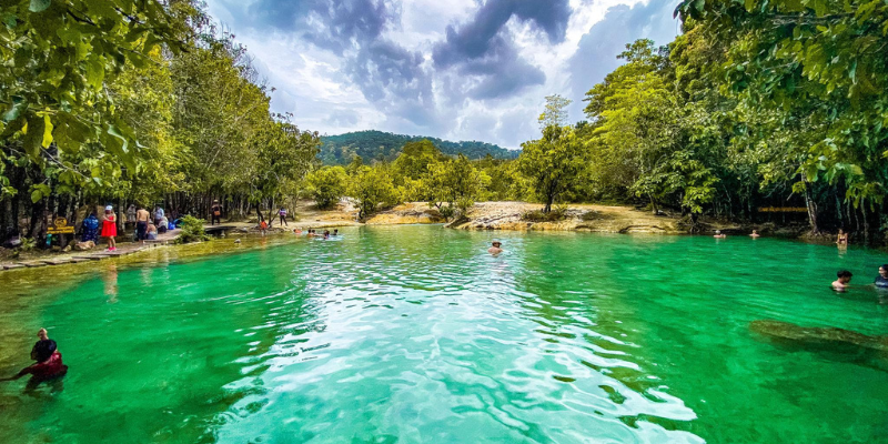 Emerald pool